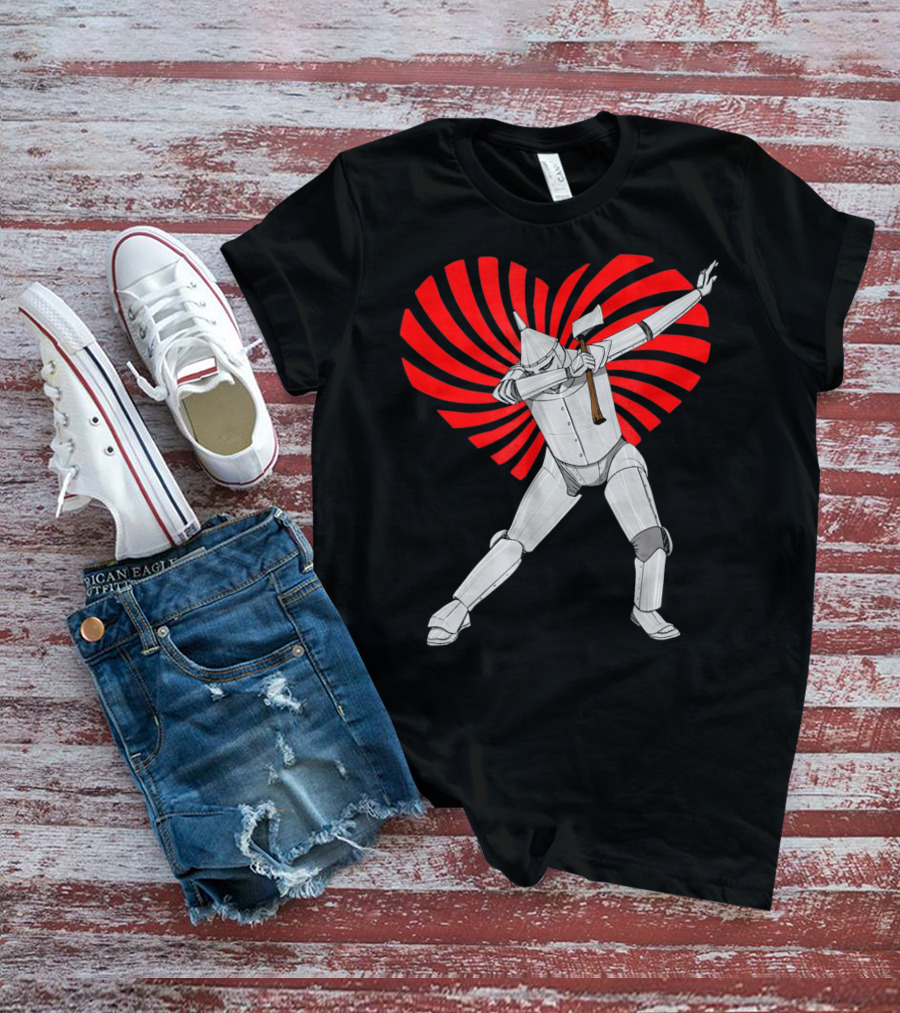 Wizard Of Oz Tin Man Swirl Dab Dance T-Shirt