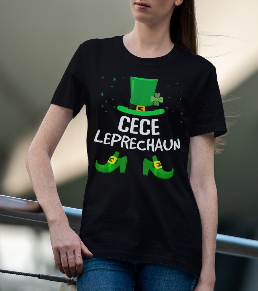 CeCe Leprechaun Hat And Shoes Saint Patricks T-Shirt