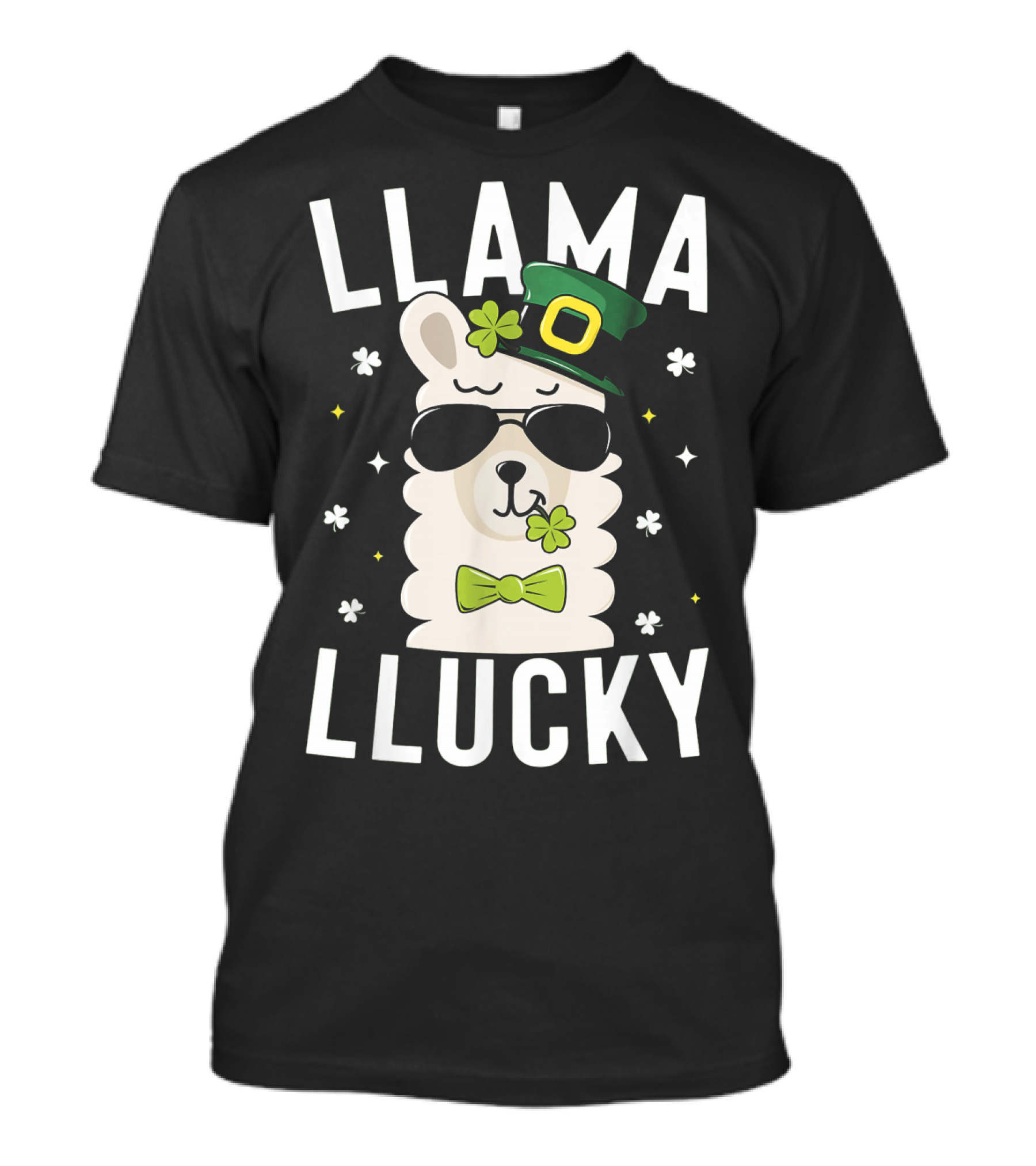 Llama Lucky St Patricks Day Kids T-Shirt
