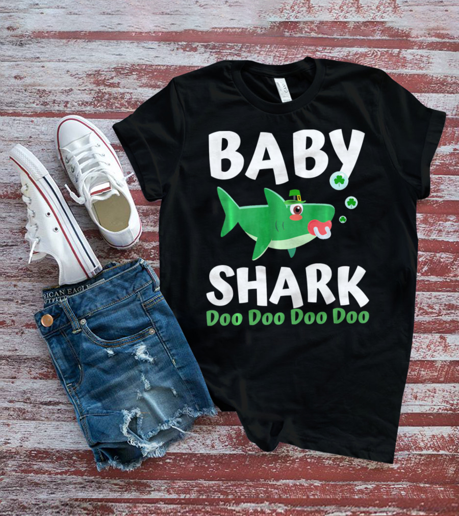Baby Shark Doo Doo Doo Doo Irish T-Shirt