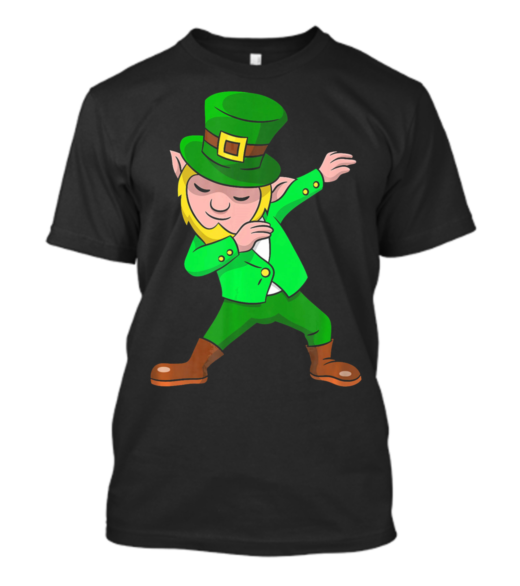 St Patricks Day Funny Dabbing Leprechaun T-Shirt