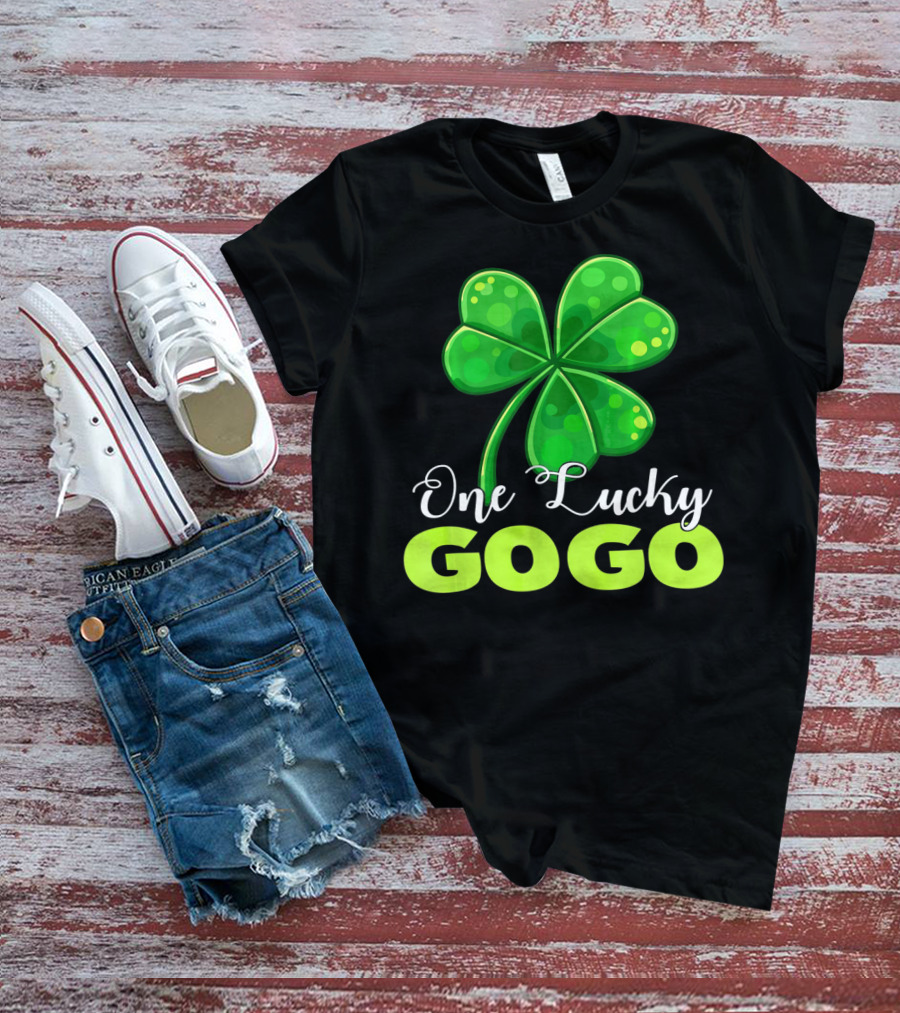 One Lucky Gogo Clover T-Shirt