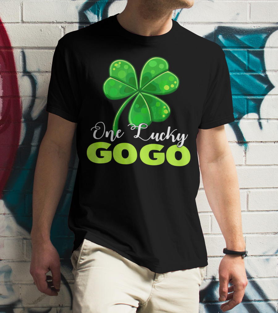 One Lucky Gogo Clover T-Shirt