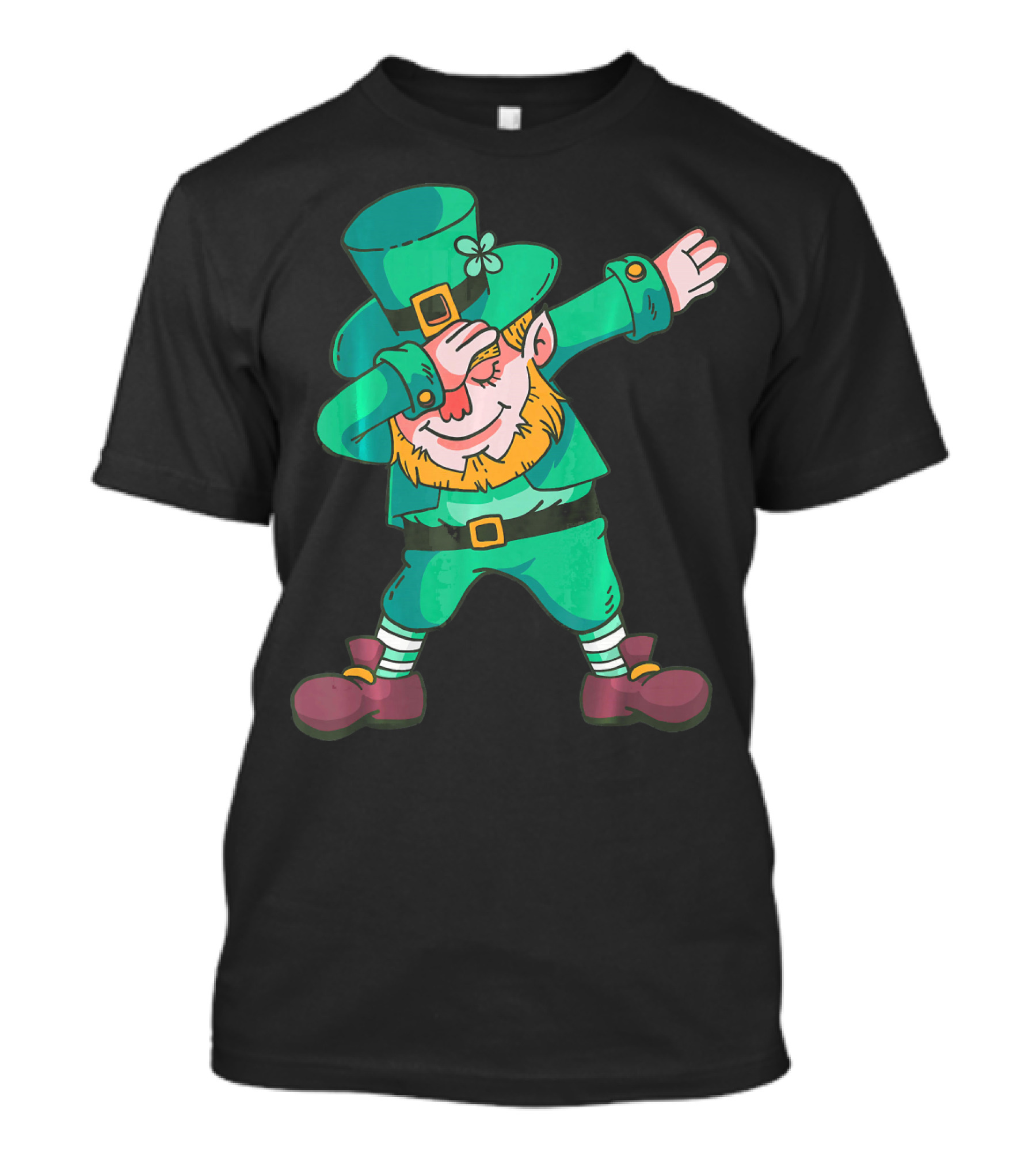 Dabbing Leprechaun St. Patricks Day Irish T-Shirt