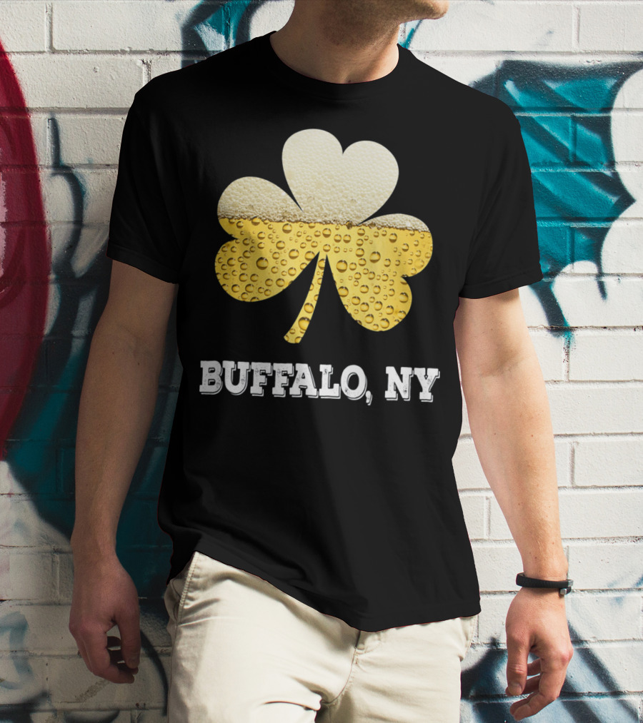 Buffalo NY Shamrock Beer T-Shirt