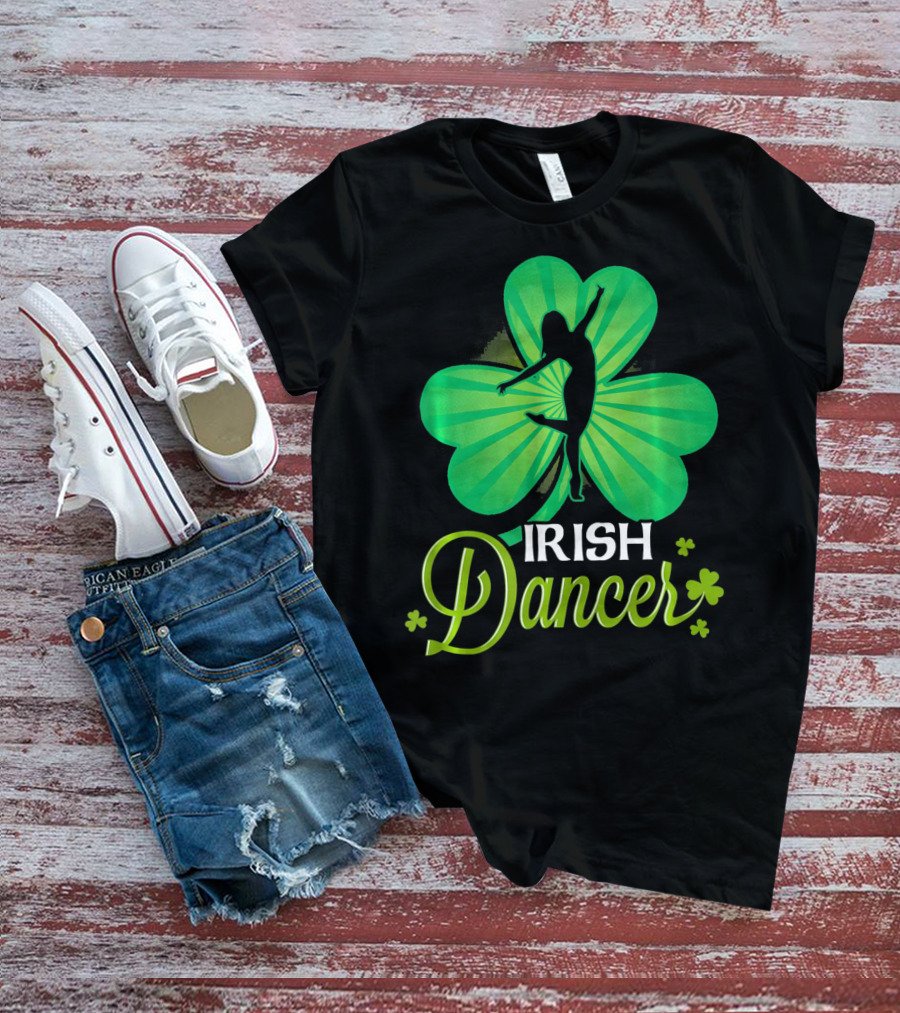 Irish Dancer Shamrock T-Shirt