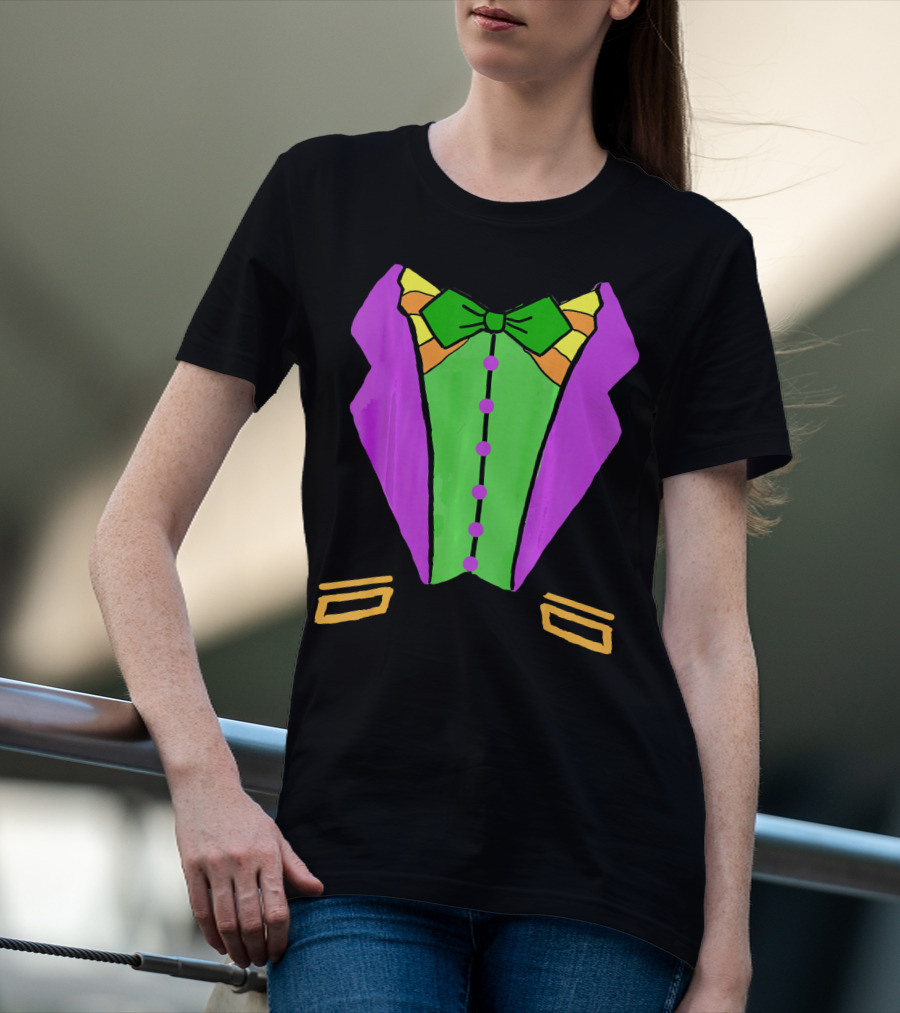 Mardi Gras Tuxedo Funny Party T-Shirt