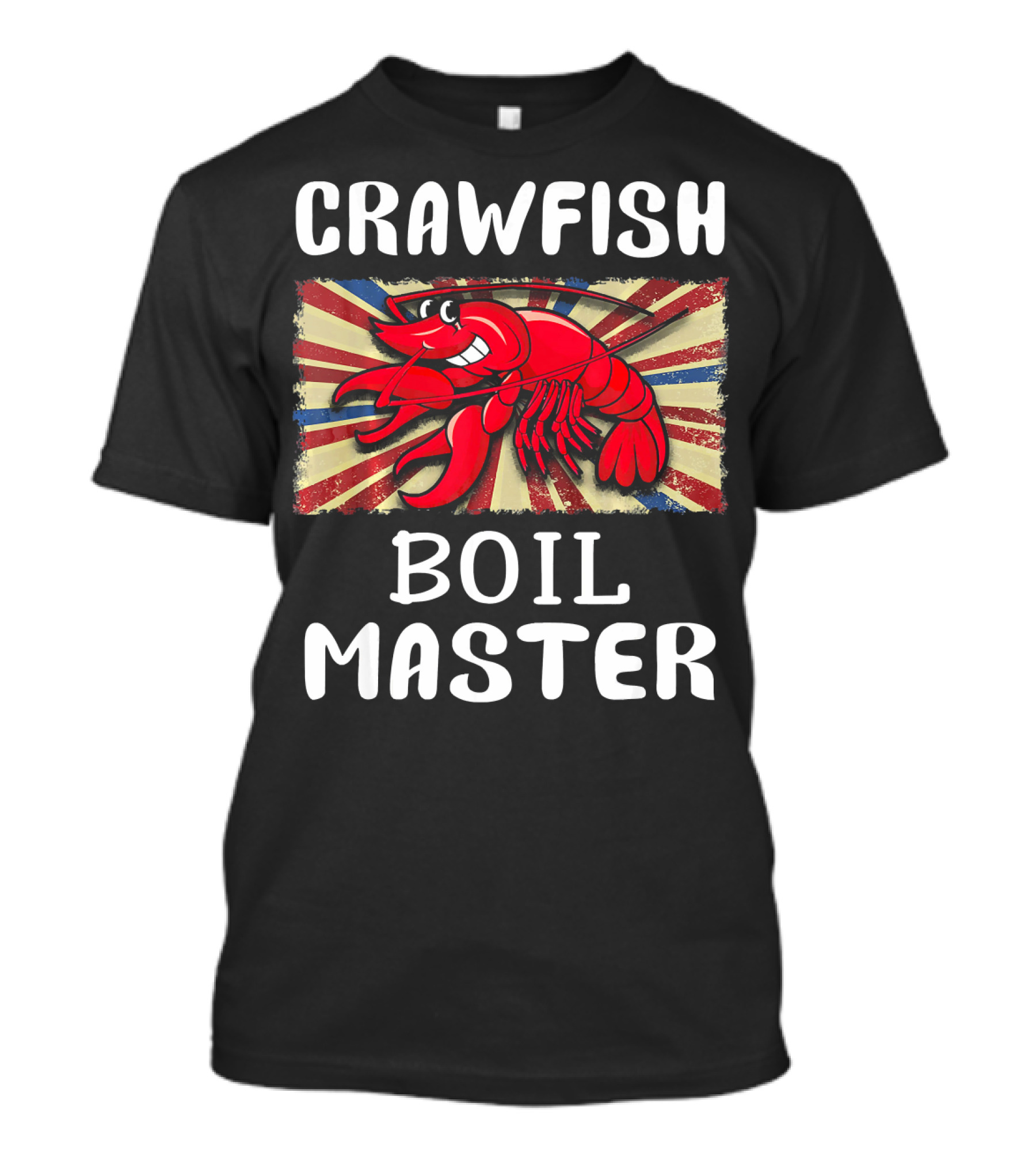 Crawfish Boil Master Mardi Gras T-Shirt