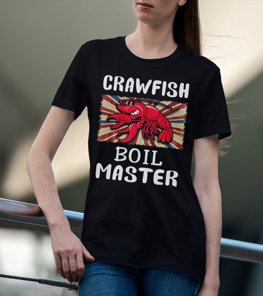 Crawfish Boil Master Mardi Gras T-Shirt