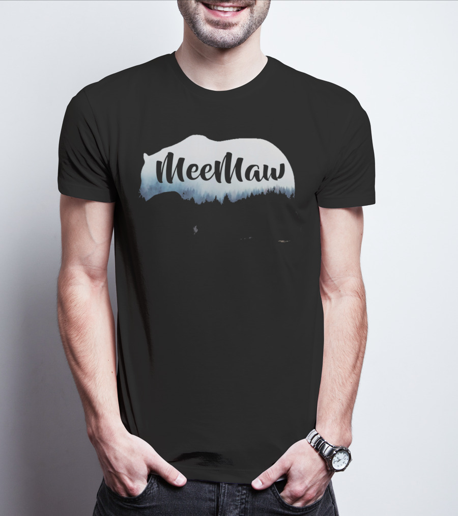 Meemaw Bear Forest T-Shirt