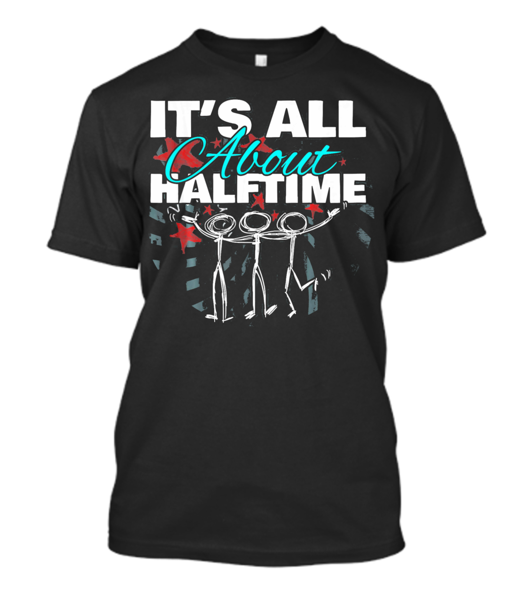 It's All About Halftime Band Mom Marching Band T-Shirt