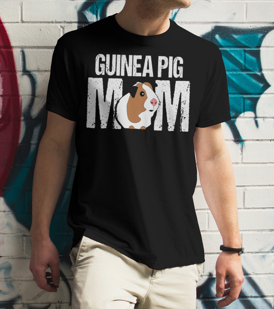 Guinea Pig Mom Funny Cute Pet Lover T-Shirt