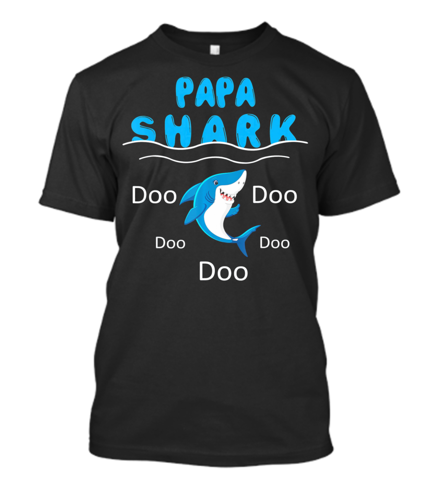 Papa Shark Doo Doo Doo Father's Birthday T-Shirt