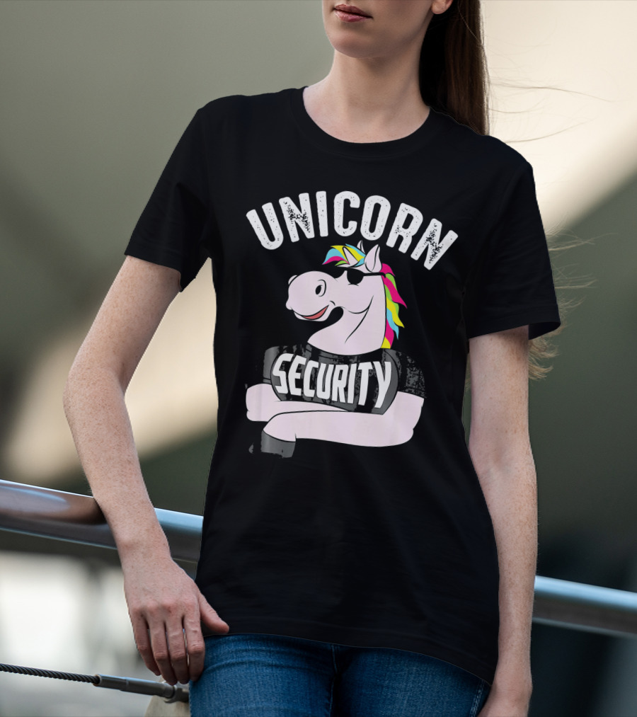 Unicorn Security Shirt For Men Fana T-Shirt