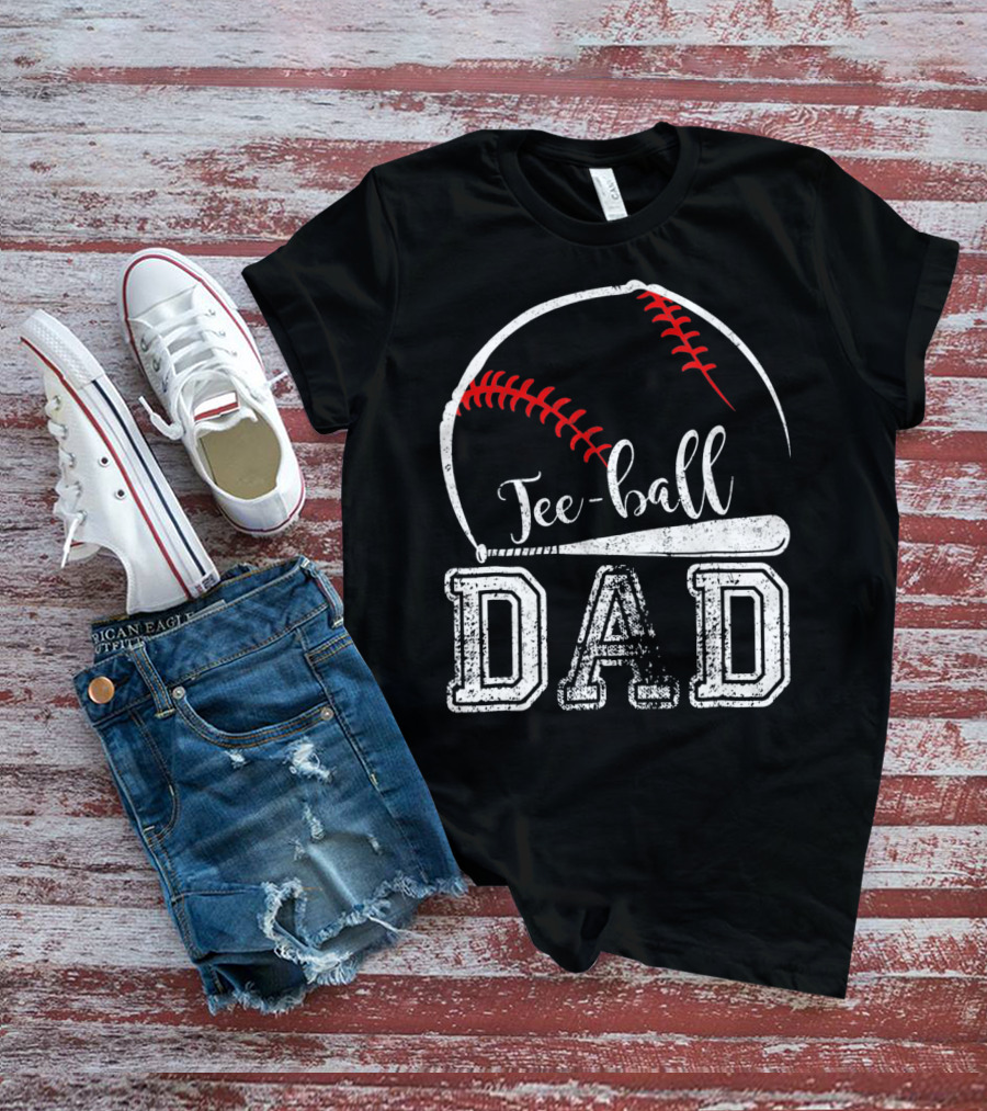 Tee-Ball Dad Mens Sport T-Shirt