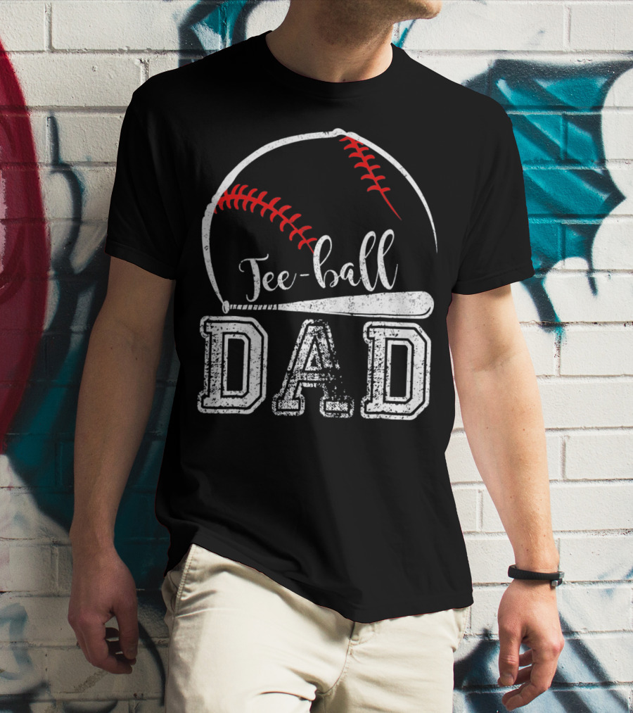 Tee-Ball Dad Mens Sport T-Shirt