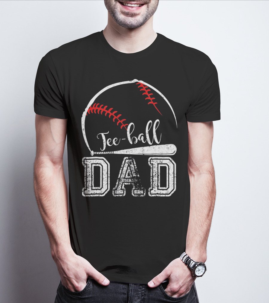 Tee-Ball Dad Mens Sport T-Shirt