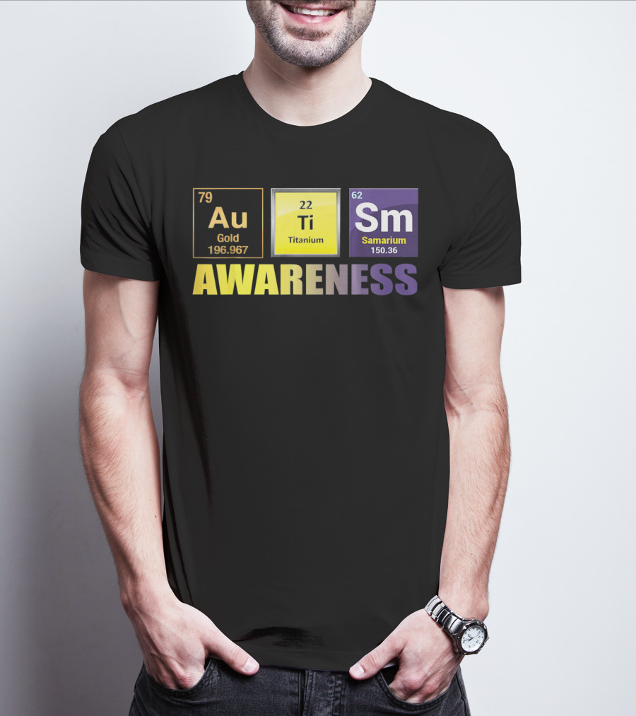 Au Ti Sm Awareness Elements T-Shirt