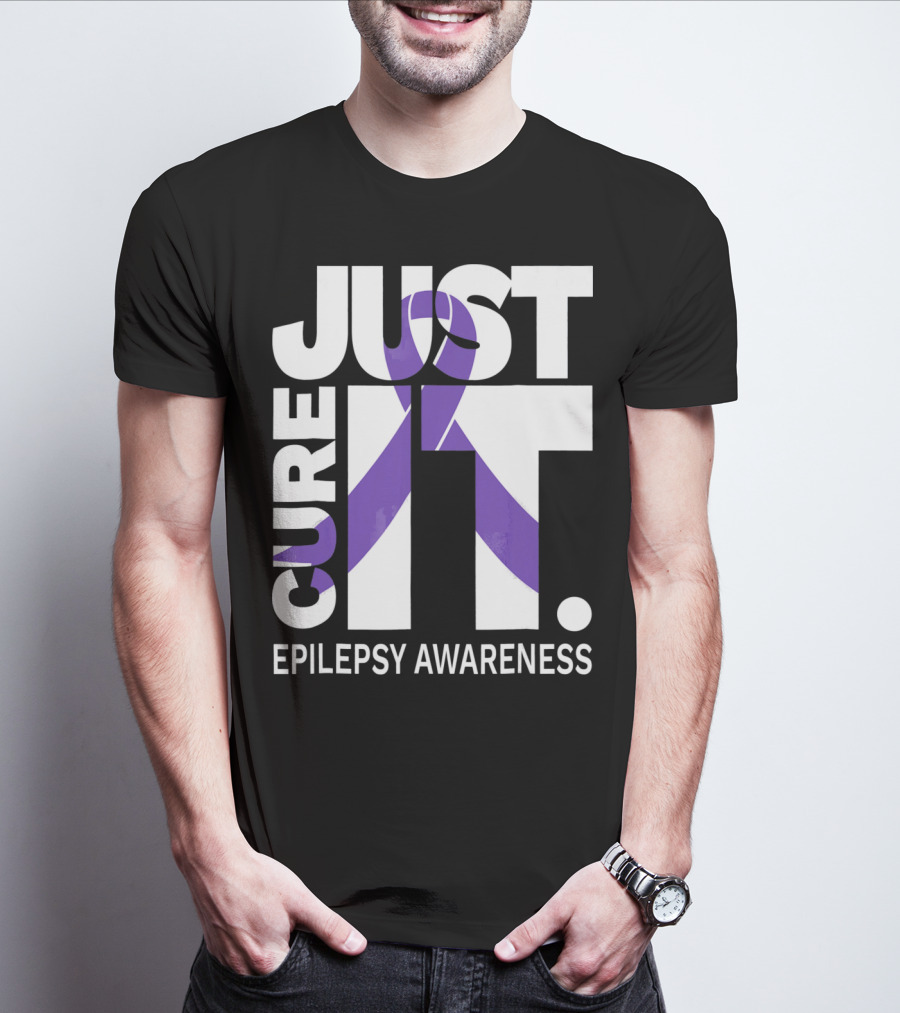 JUST CURE IT EPILEPSY AWARENESS T-Shirt
