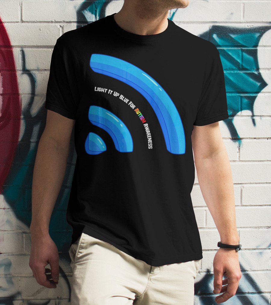 LIGHT IT UP BLUE FOR AUTISM AWARENESS T-Shirt
