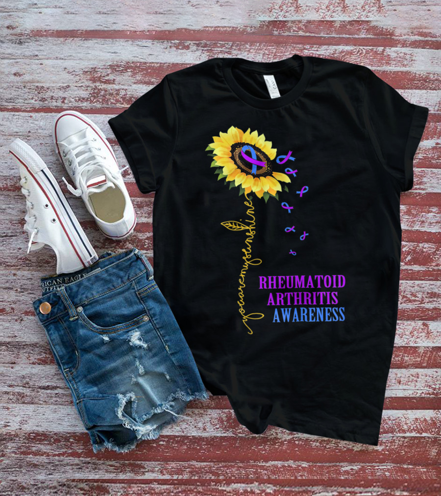 You Are My Sunshine Rheumatoid Arthritis Awareness T-Shirt