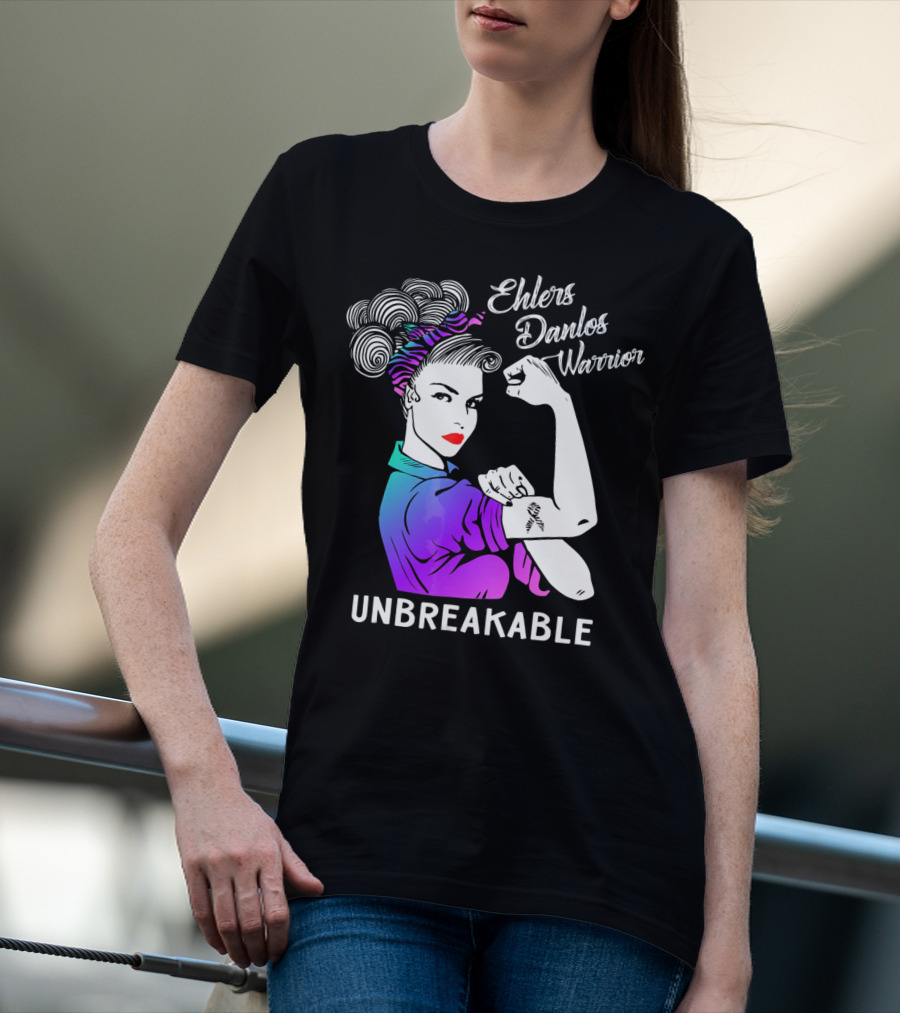 Ehlers Danlos Syndrome Warrior Unbreakable T-Shirt