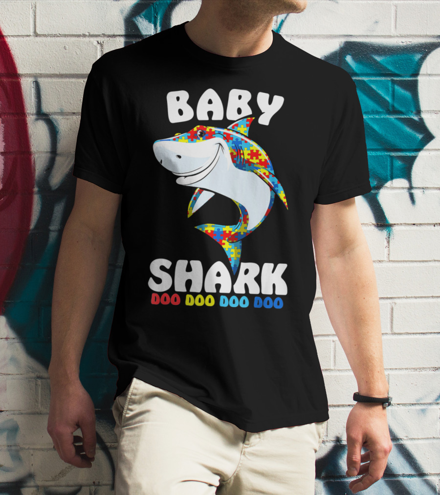 Baby Shark Doo Doo Doo Doo Puzzle Birthday T-Shirt