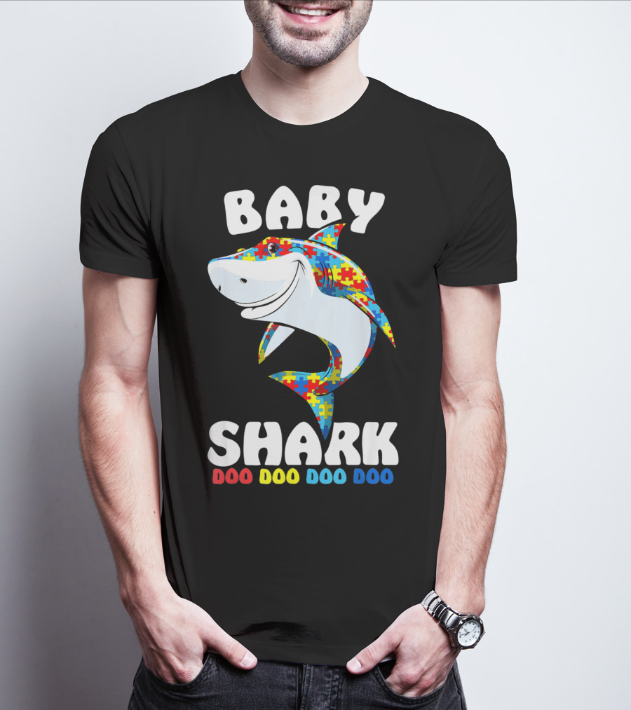 Baby Shark Doo Doo Doo Doo Puzzle Birthday T-Shirt