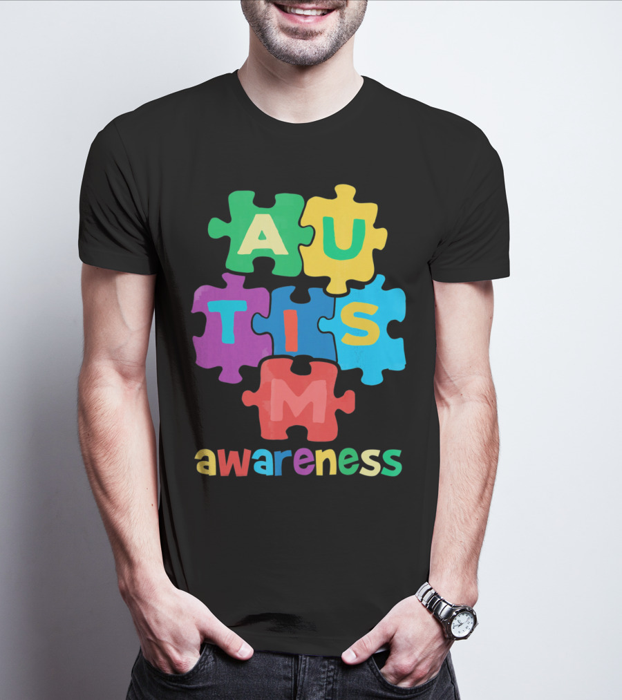 AUTISM Awareness Puzzles T-Shirt