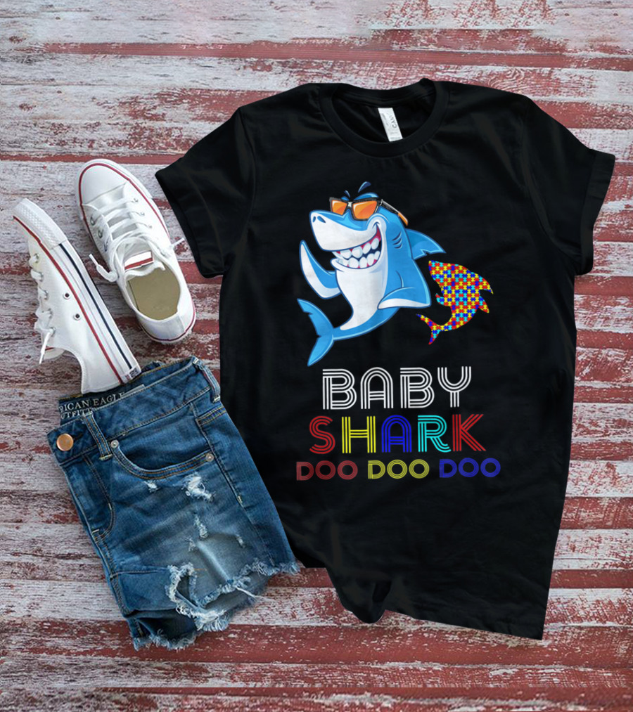 Baby Shark Doo Doo Doo Autism Awareness T-Shirt