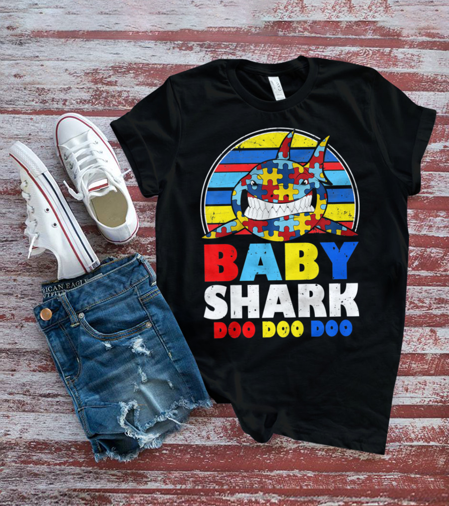 Baby Shark Doo Doo Doo Puzzle T-Shirt