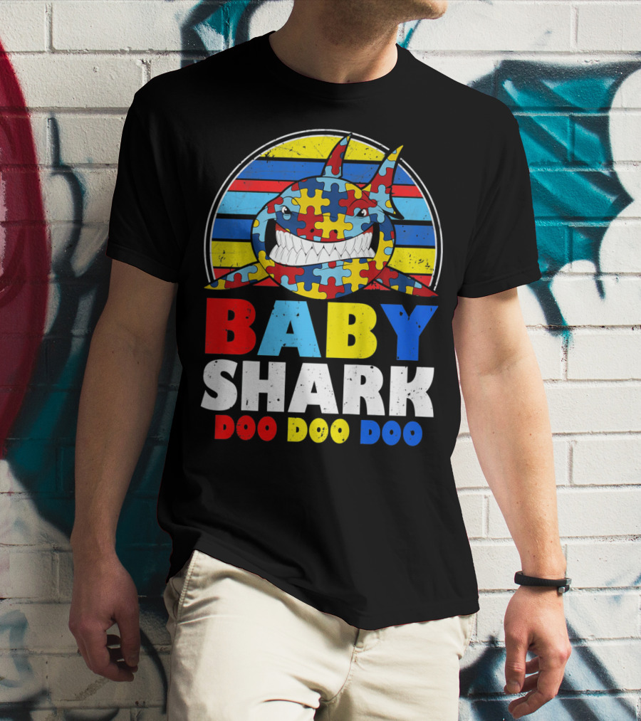 Baby Shark Doo Doo Doo Puzzle T-Shirt