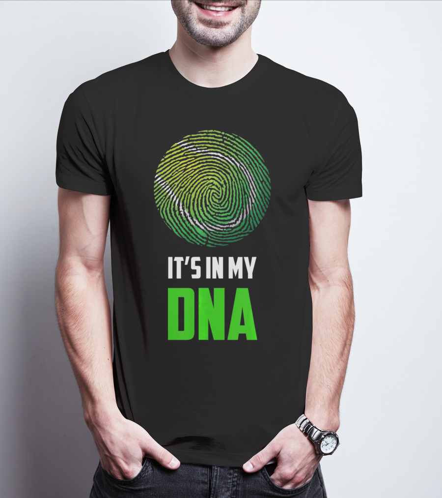 It's In My DNA Tennis Fingerprint T-Shirt