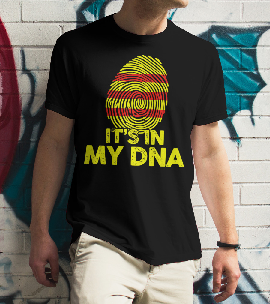It's In My DNA Vietnam Fingerprint T-Shirt