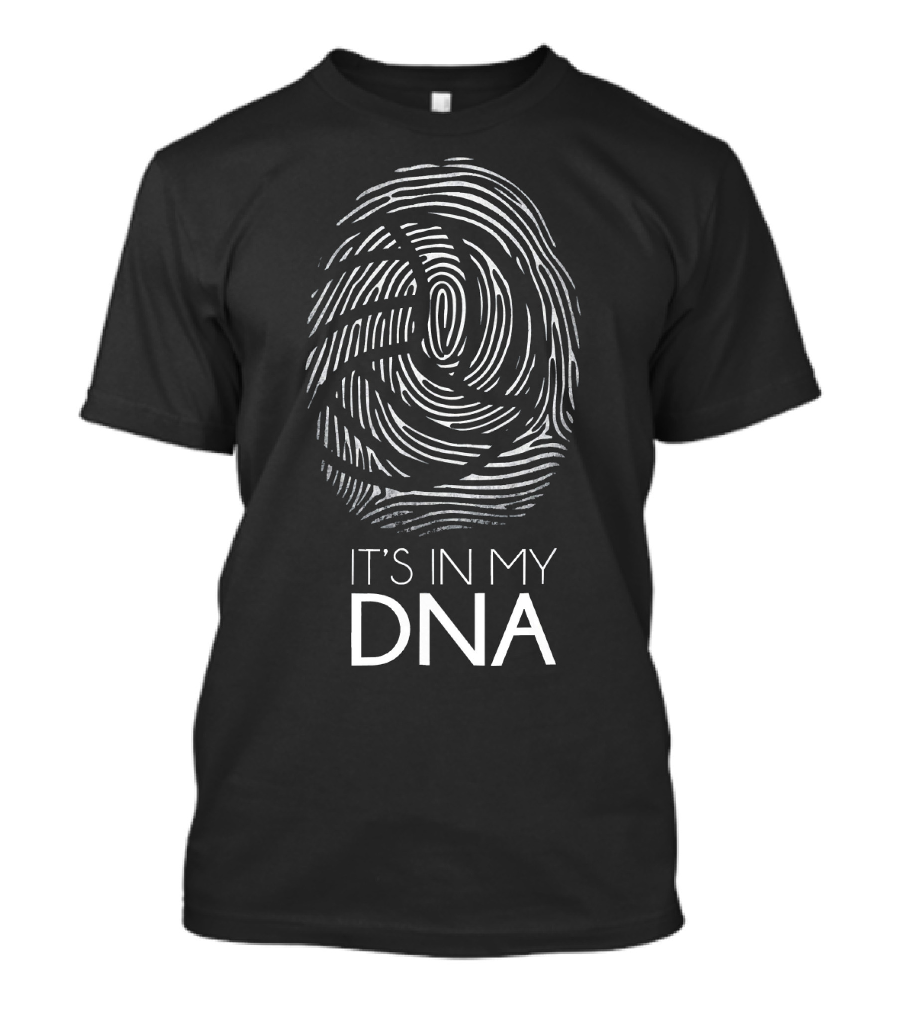 It's In My DNA Volleyball Fingerprint T-Shirt