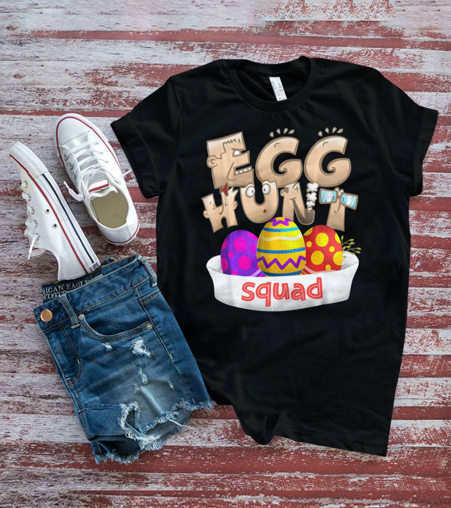 Egg Hunt Squad Cool Easter T-Shirt