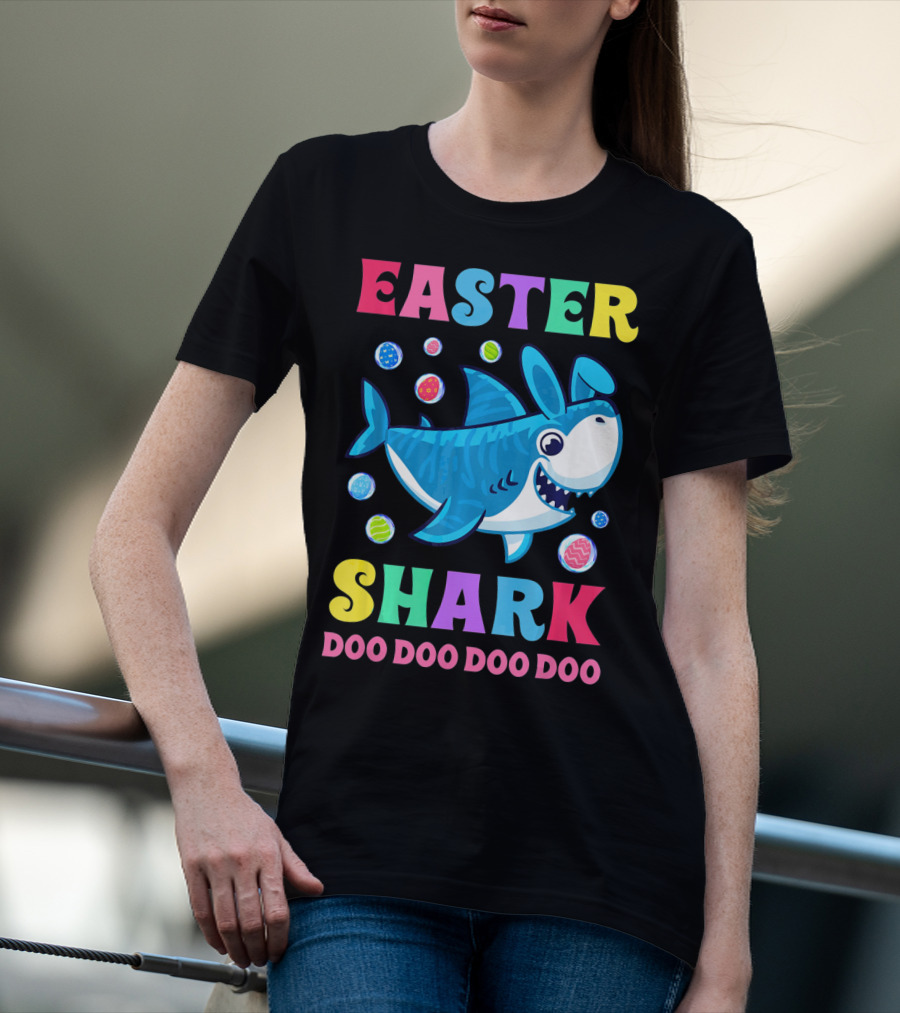 Easter Shark Doo Doo Doo Doo T-Shirt