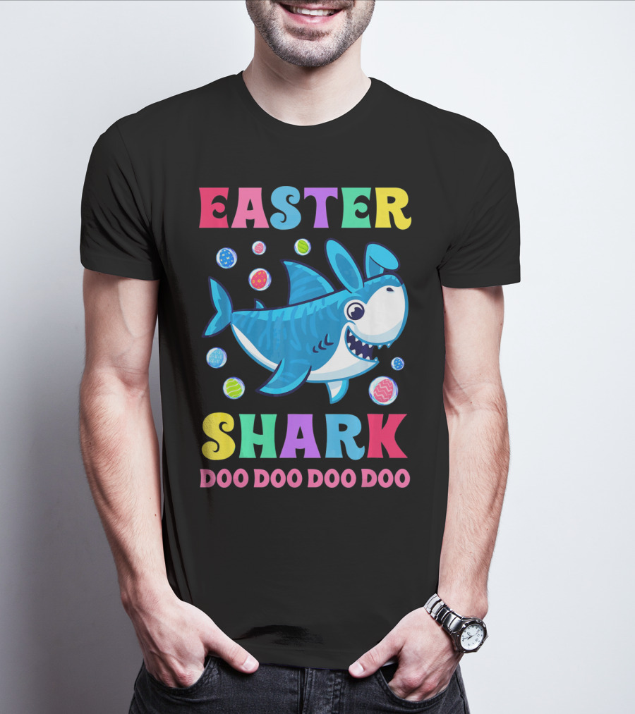 Easter Shark Doo Doo Doo Doo T-Shirt