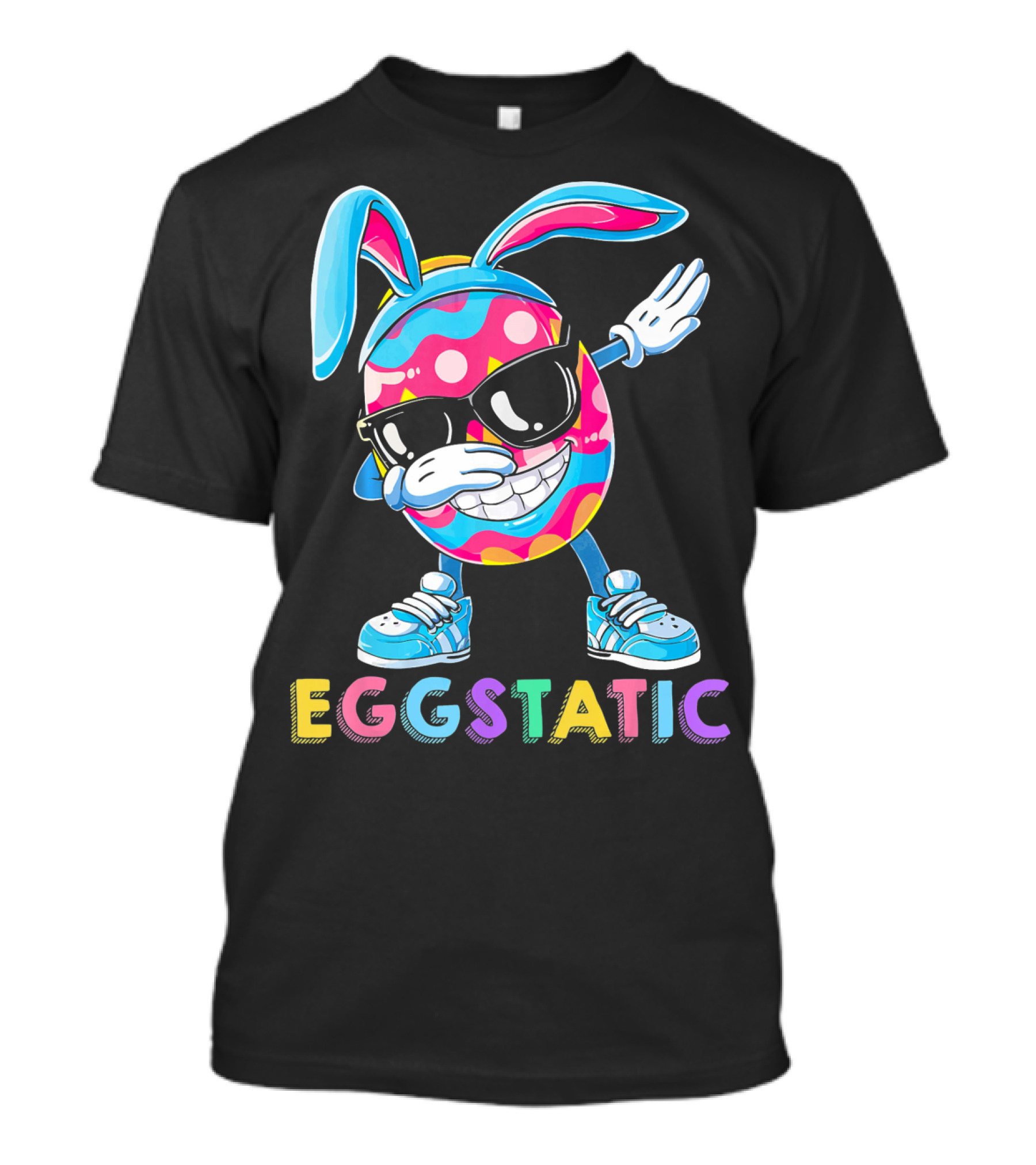 Easter Eggstatic Bunny Floss Like A Boss T-Shirt