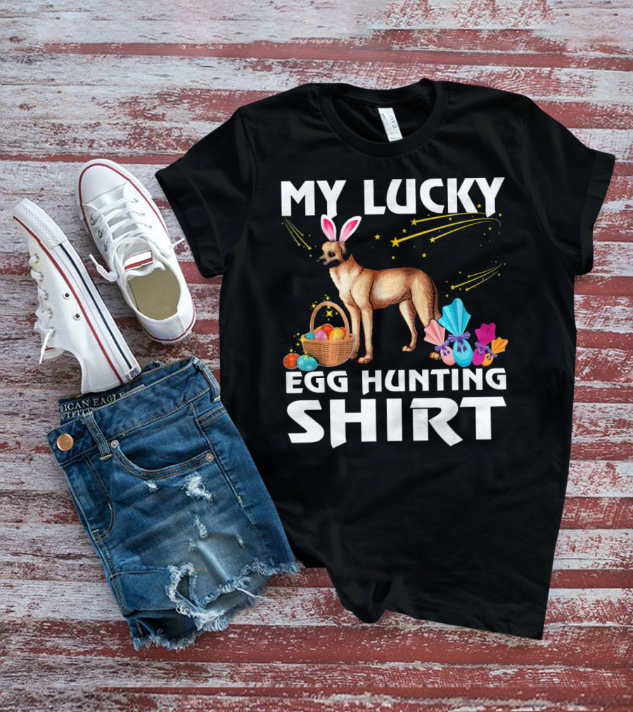 My Lucky Egg Hunting Shirt Anatolian Shepherd Dog Bunny T-Shirt