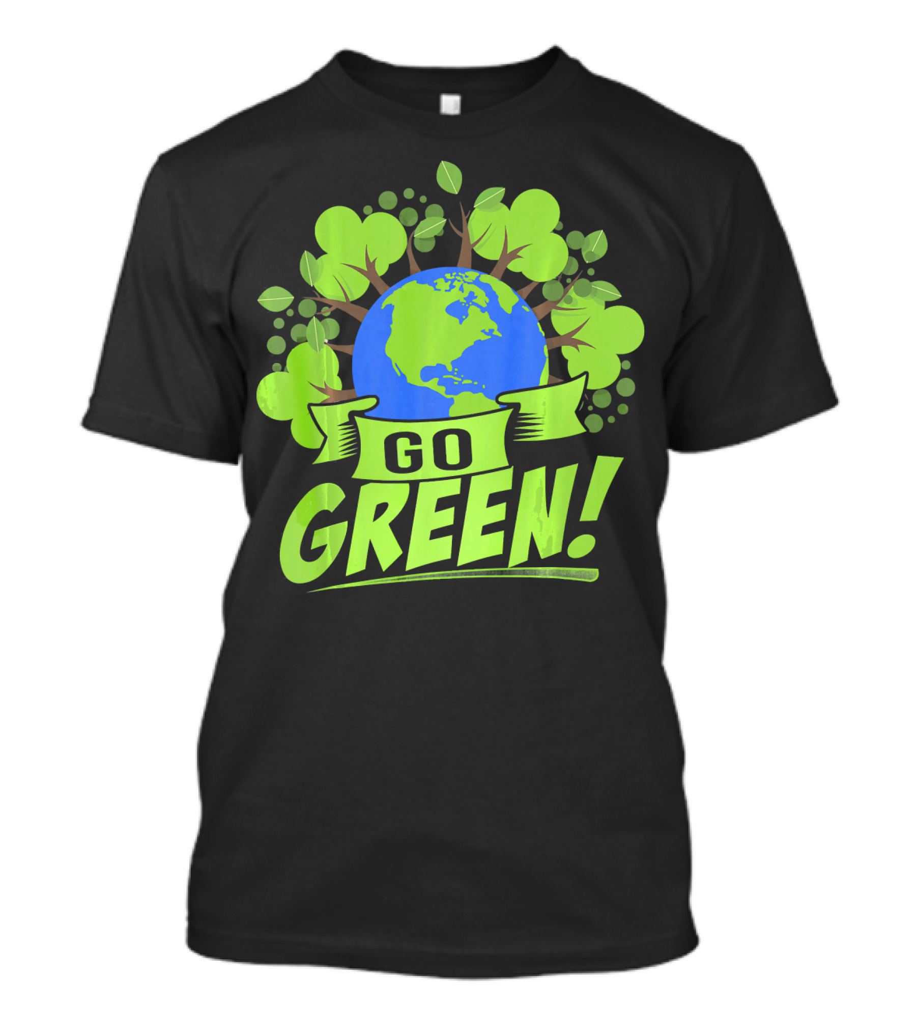 Go Green Earth Day Save Recycling T-Shirt