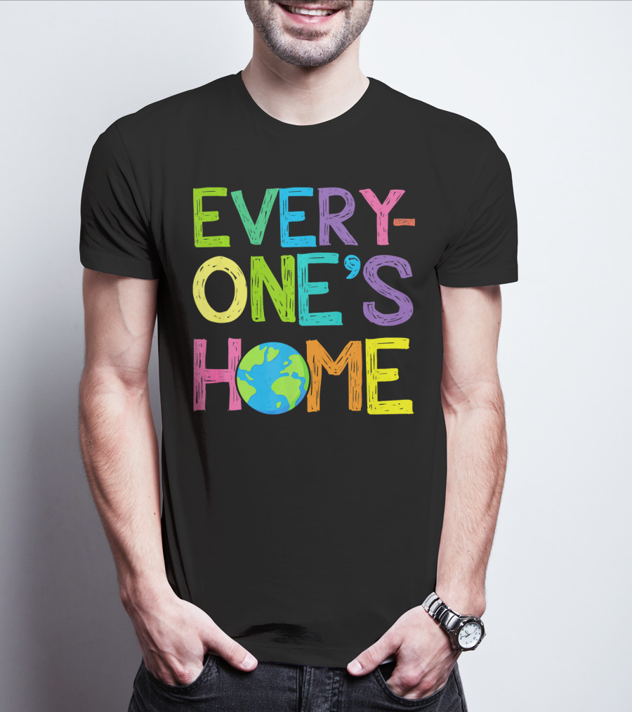 Earth Day Everyone's Home Planet T-Shirt