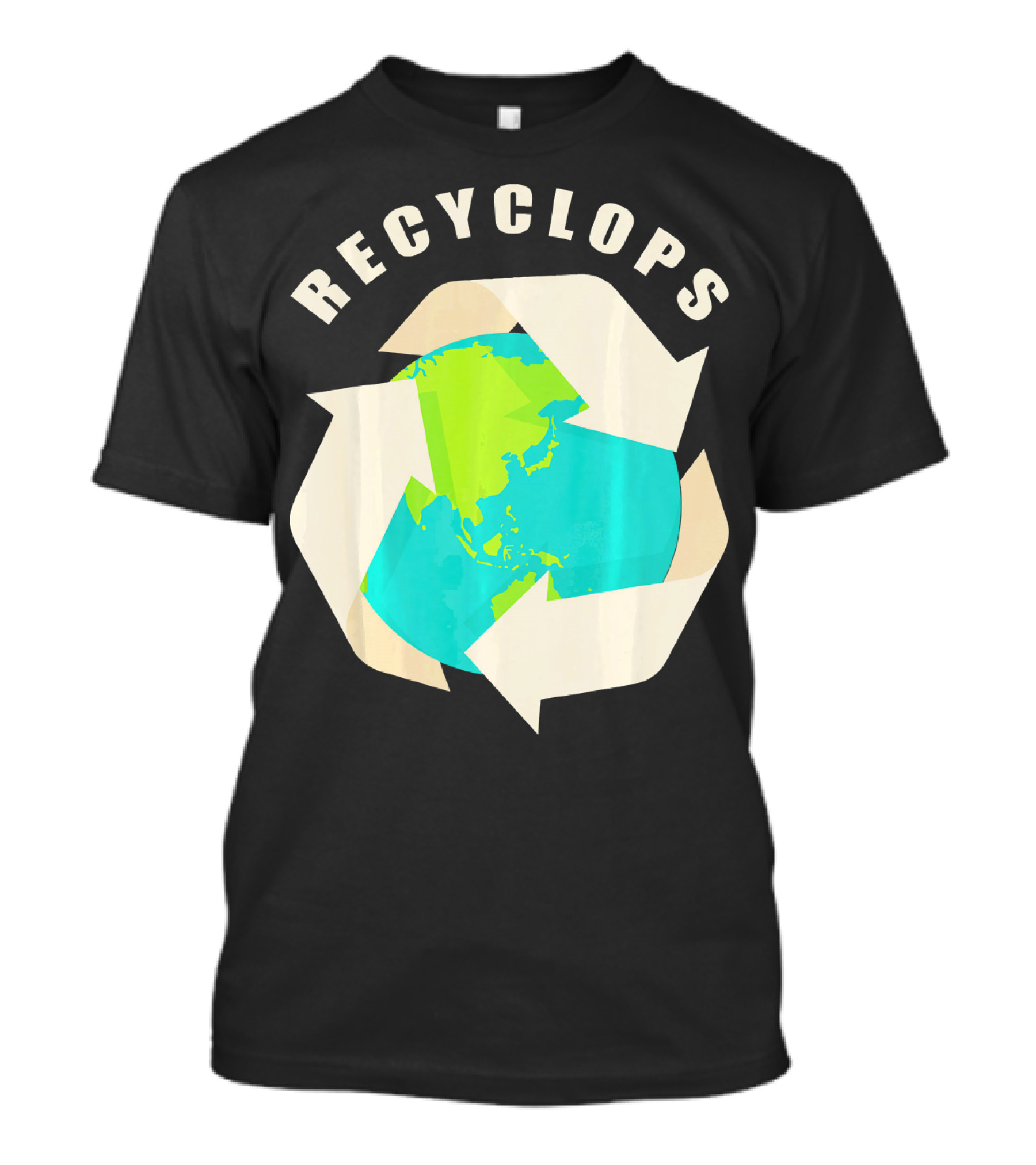 Recyclops Earth Day Recycling T-Shirt