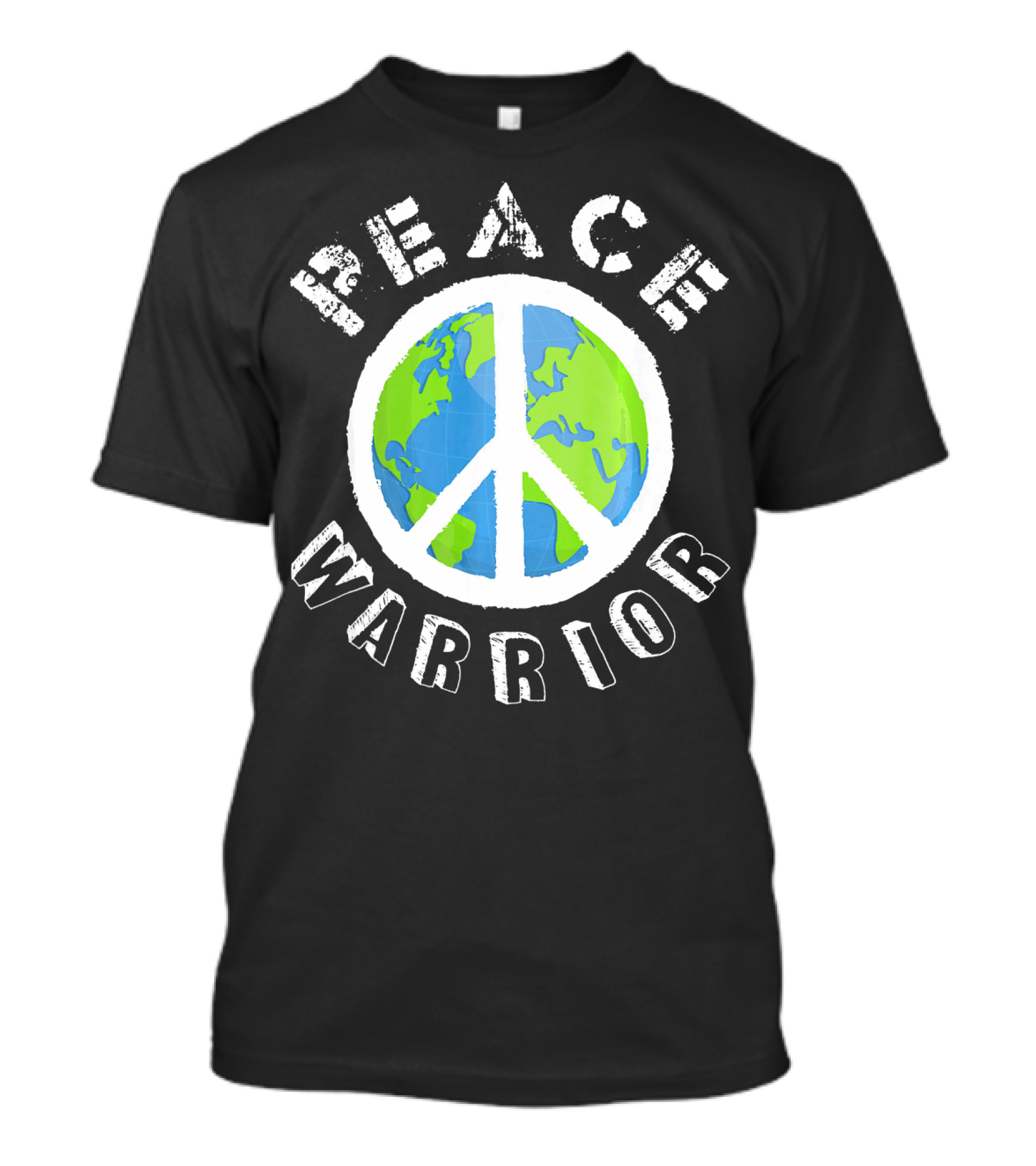 Peace Warrior Earth World Peace T-Shirt