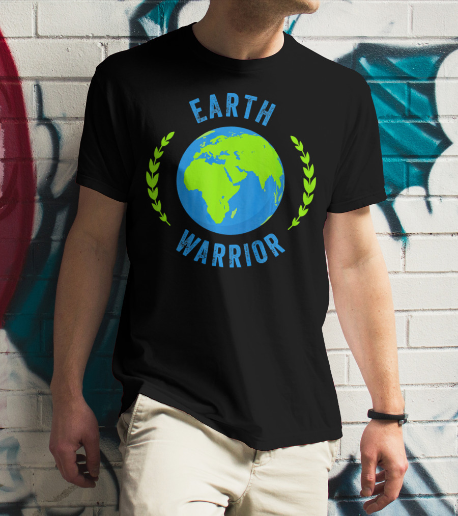 Earth Warrior Global Climate Strike Warm T-Shirt