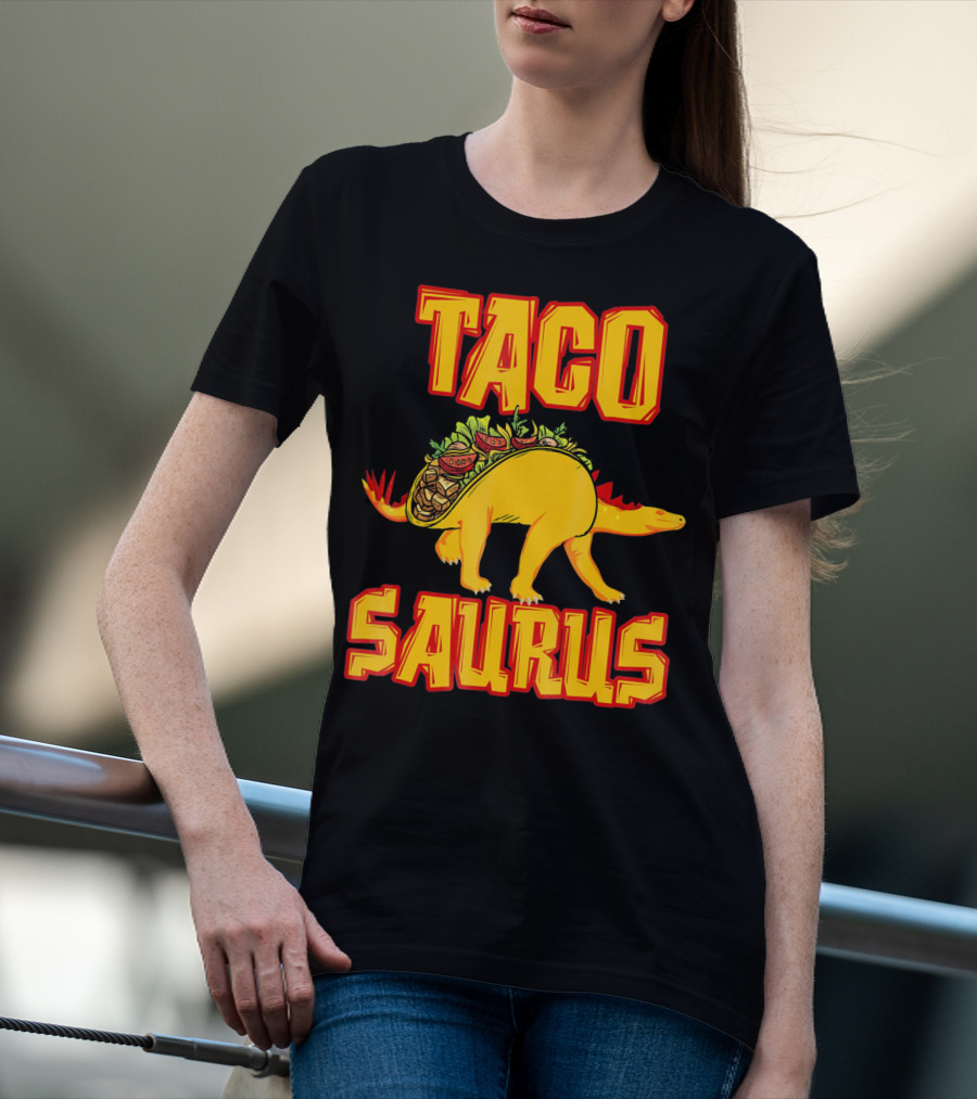 Cinco De Mayo Tacosaurus Dinosaur Taco Saurus T-Shirt