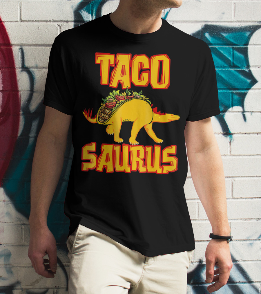Cinco De Mayo Tacosaurus Dinosaur Taco Saurus T-Shirt