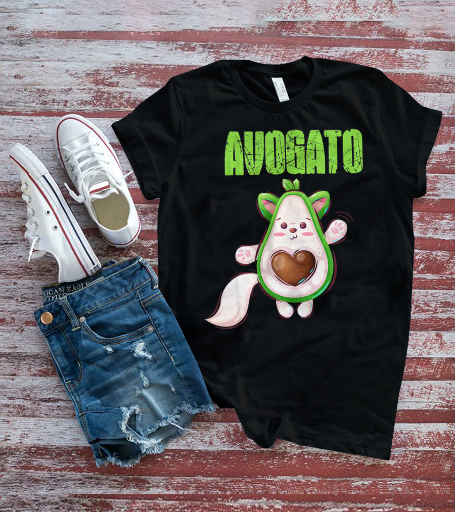 AVOGATO Cinco De Mayo Cat Avocado T-Shirt