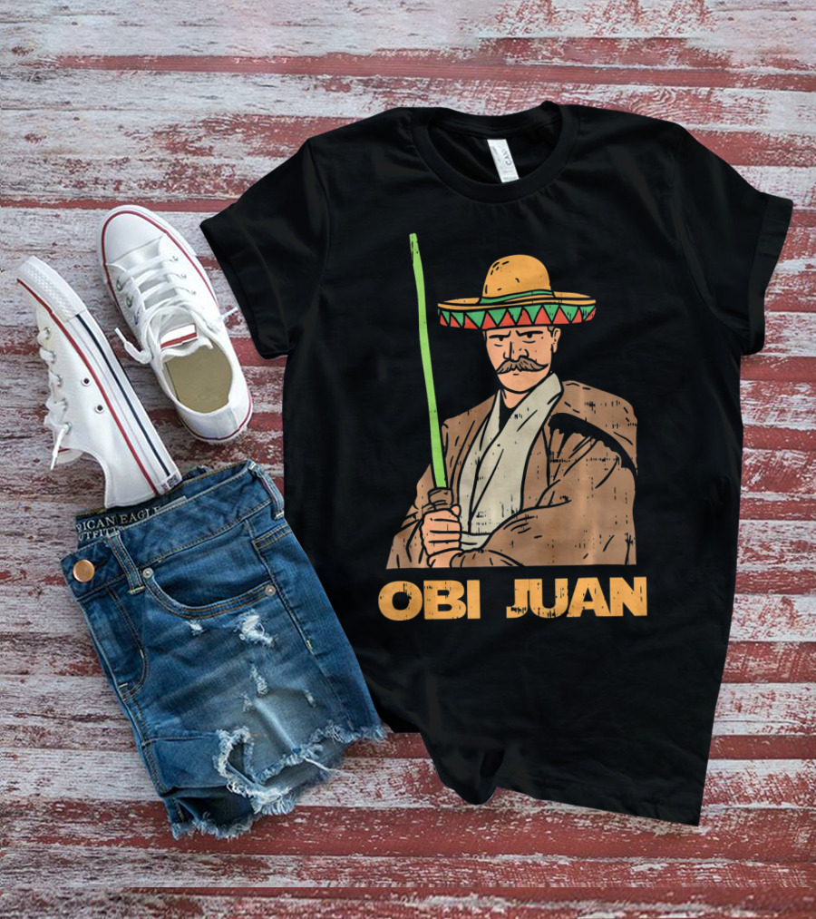 Obi Juan Mexican Sombrero Jedi T-Shirt