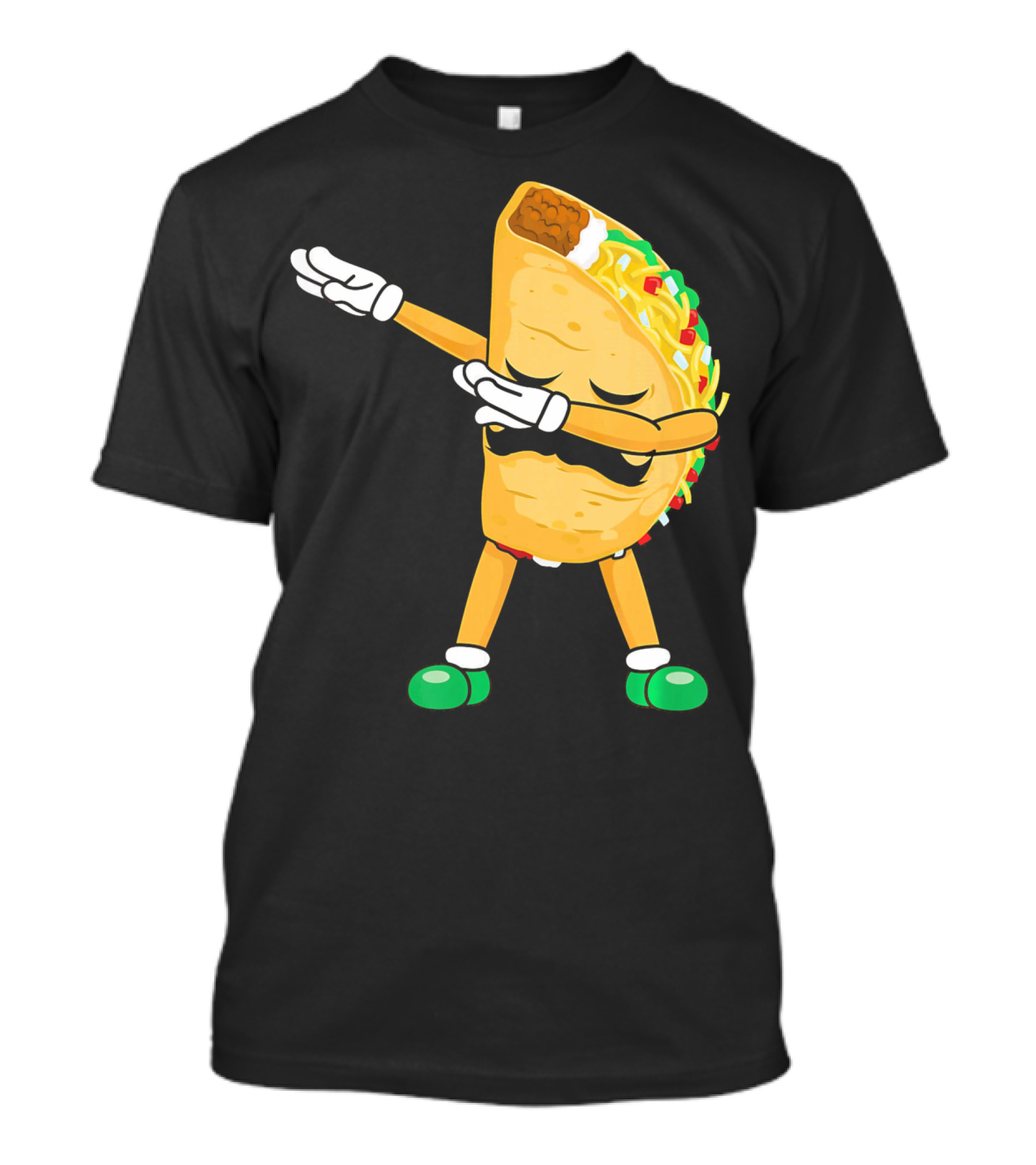 Dabbing Taco Mexican Cinco De Mayo Dab T-Shirt